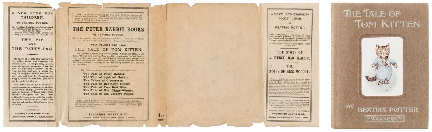 Lot 42 - Potter (Beatrix). The Tale of Tom Kitten, 1st edition, 1907