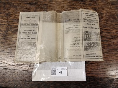 Lot 42 - Potter (Beatrix). The Tale of Tom Kitten, 1st edition, 1907