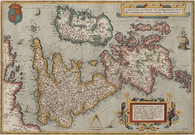 Lot 89 - British Isles. Ortelius (Abraham), Angliae, Scotiae et Hiberniae sive Britannicar.., 1570 or later