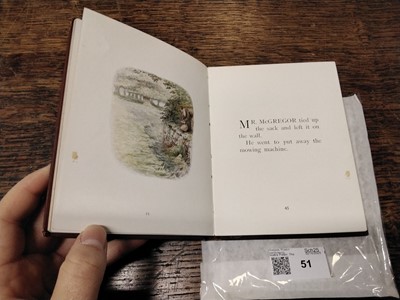 Lot 51 - Potter (Beatrix). The Tale of the Flopsy Bunnies, 1st deluxe edition, 1909