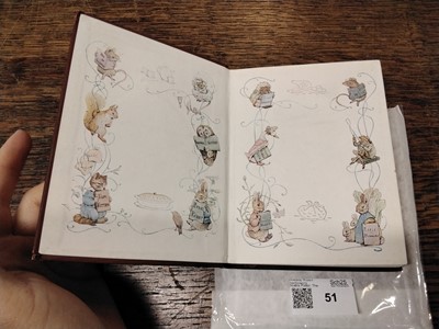 Lot 51 - Potter (Beatrix). The Tale of the Flopsy Bunnies, 1st deluxe edition, 1909