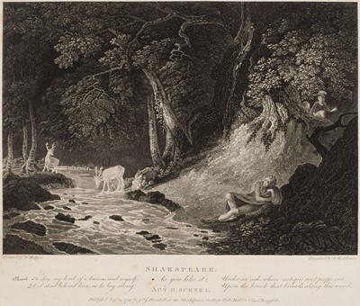 Lot 285 - Shakespeare. Boydell's Graphic Illustrations of the Dramatic Works of Shakespeare, 1791-1805