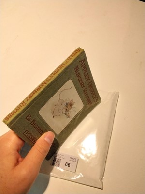 Lot 66 - Potter (Beatrix). Appley Dapply's Nursery Rhymes, 1st edition, 1917