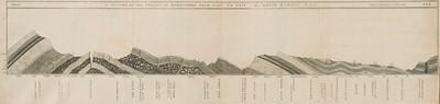Lot 77 - Watson (White). A Delineation of the Strata of Derbyshire, 1st edition, 1811