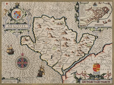 Lot 81 - Anglesey. Speed (John), Anglesey Antiently called Mona, John Sudbury & George Humble, circa 1614