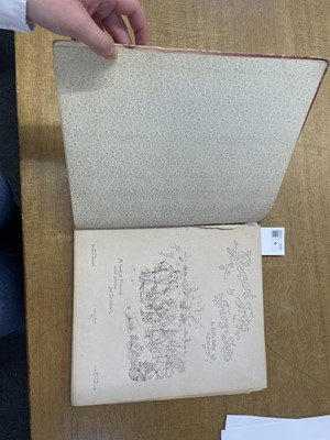 Lot 4 - Potter (Beatrix, illustrator). Pleasant Trips by Trains and Ships, [1896]