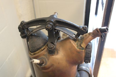 Lot 46 - Aero engine. A WWI Beardmore 160 HP six-cylinder aircraft engine, circa 1916