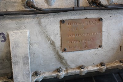 Lot 46 - Aero engine. A WWI Beardmore 160 HP six-cylinder aircraft engine, circa 1916