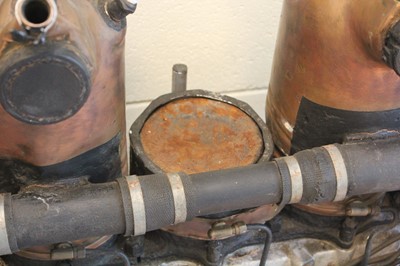 Lot 46 - Aero engine. A WWI Beardmore 160 HP six-cylinder aircraft engine, circa 1916