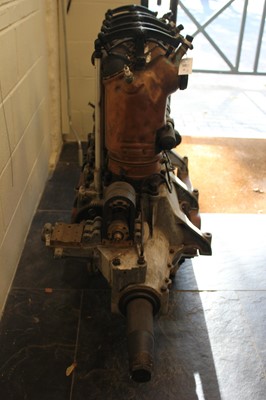 Lot 46 - Aero engine. A WWI Beardmore 160 HP six-cylinder aircraft engine, circa 1916