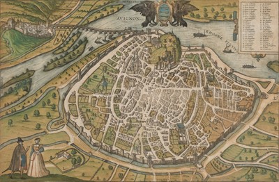 Lot 105 - France. Braun (Georg & Hans Hogenberg), Avignon & Orleans, Cologne, circa 1593