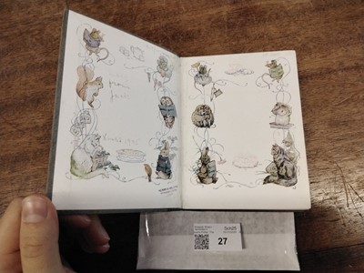 Lot 27 - Potter (Beatrix). The Tale of Two Bad Mice, 1st edition, 1904