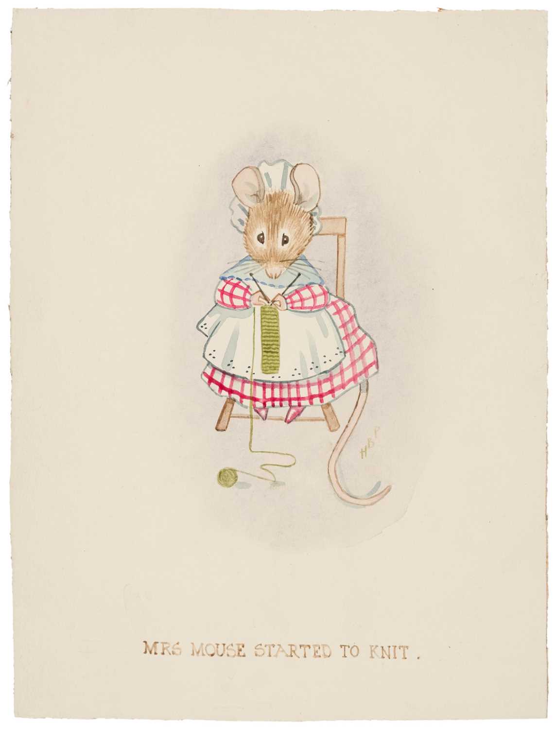 Lot 128 - Robinson (P.G., 20th century). Five original drawings after Beatrix Potter
