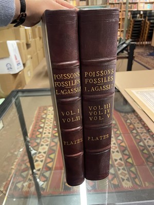 Lot 40 - Agassiz (Louis). Recherches sur les Poissons Fossiles, 1833-43