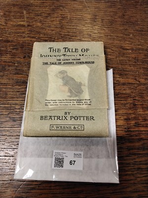 Lot 67 - Potter (Beatrix). The Tale of Johnny Town-Mouse, 1st edition, 1918