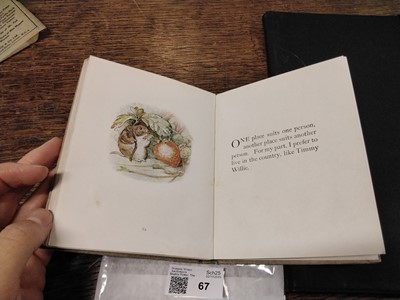 Lot 67 - Potter (Beatrix). The Tale of Johnny Town-Mouse, 1st edition, 1918