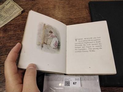 Lot 67 - Potter (Beatrix). The Tale of Johnny Town-Mouse, 1st edition, 1918