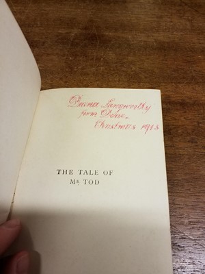 Lot 59 - Potter (Beatrix). The Tale of Mr. Tod, 1st edition, 1912