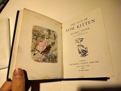 Lot 40 - Potter (Beatrix). The Tale of Tom Kitten, 1st deluxe edition, 1907