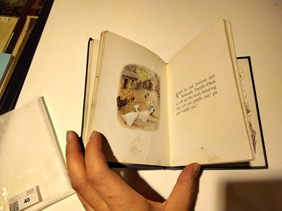 Lot 40 - Potter (Beatrix). The Tale of Tom Kitten, 1st deluxe edition, 1907