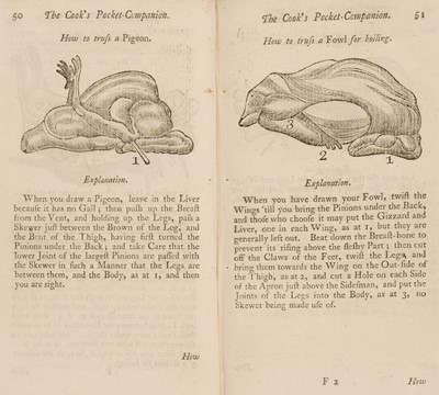 Lot 276 - Honeywood (Lydia). The Cook's Pocket Companion, [c. 1756]