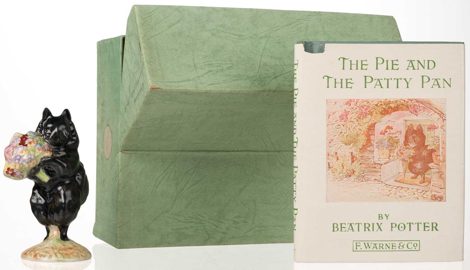 Lot 151 - Beswick. Beatrix Potter's Duchess and The Pie and The Patty Pan, presentation box, circa 1955-1967