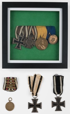 Lot 221 - Prussia. A group of four unattributed WWI medals