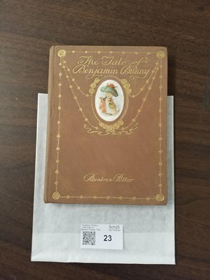 Lot 23 - Potter (Beatrix). The Tale of Benjamin Bunny, 1st deluxe edition, 1904