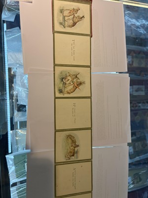 Lot 35 - Potter (Beatrix). The Story of a Fierce Bad Rabbit, 1st edition, 1906