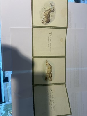 Lot 35 - Potter (Beatrix). The Story of a Fierce Bad Rabbit, 1st edition, 1906