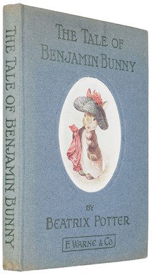 Lot 45 - Potter (Beatrix). The Tale of Benjamin Bunny, 1st American edition, in glassine wrapper, [1908]