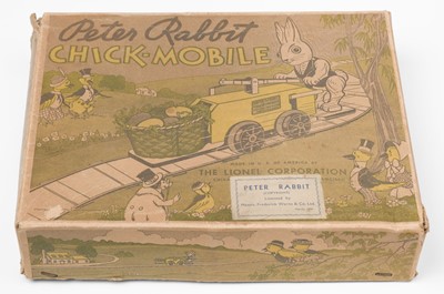 Lot 147 - Games. Peter Rabbit Chick-Mobile, circa 1935, & other games