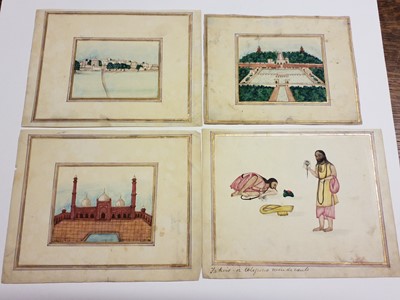 Lot 17 - Company School. A collection of 24 watercolours of Indian street sellers..., 1819-1829