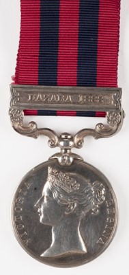 Lot 213 - India General Service 1854-95, 1 clasp, Hazara 1888 (1492 Pte. M. O’Brien, 2d Bn. R. Ir. R.)