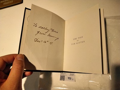 Lot 15 - Potter (Beatrix). The Tailor of Gloucester, 1st edition, 1903..., and others