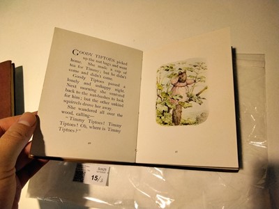 Lot 15 - Potter (Beatrix). The Tailor of Gloucester, 1st edition, 1903..., and others