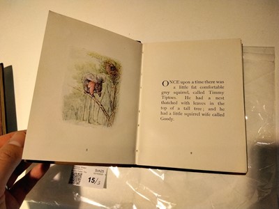 Lot 15 - Potter (Beatrix). The Tailor of Gloucester, 1st edition, 1903..., and others
