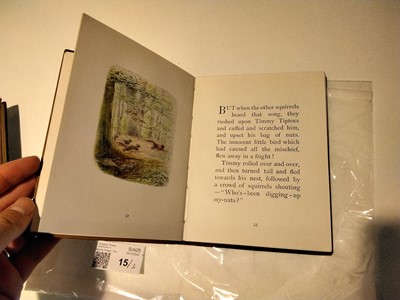 Lot 15 - Potter (Beatrix). The Tailor of Gloucester, 1st edition, 1903..., and others