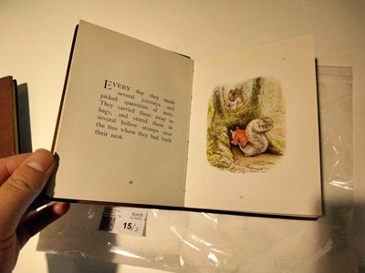 Lot 15 - Potter (Beatrix). The Tailor of Gloucester, 1st edition, 1903..., and others