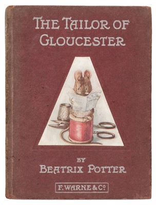 Lot 15 - Potter (Beatrix). The Tailor of Gloucester, 1st edition, 1903..., and others