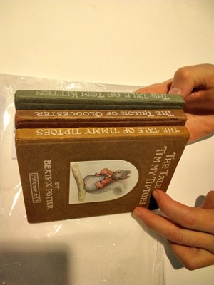 Lot 15 - Potter (Beatrix). The Tailor of Gloucester, 1st edition, 1903..., and others