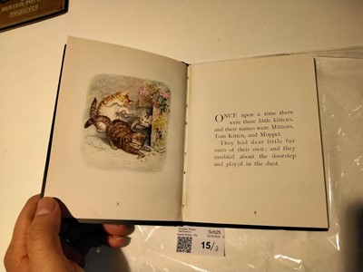 Lot 15 - Potter (Beatrix). The Tailor of Gloucester, 1st edition, 1903..., and others