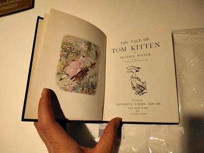 Lot 15 - Potter (Beatrix). The Tailor of Gloucester, 1st edition, 1903..., and others