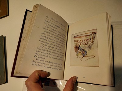 Lot 15 - Potter (Beatrix). The Tailor of Gloucester, 1st edition, 1903..., and others