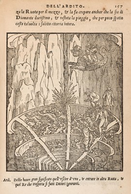 Lot 241 - Doni (Anton Francesco). Inferni del Doni Academico Pellegrino..., 1553