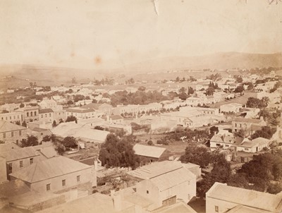 Lot 107 - South Africa. An album of 17 photographs of South Africa, 1870s