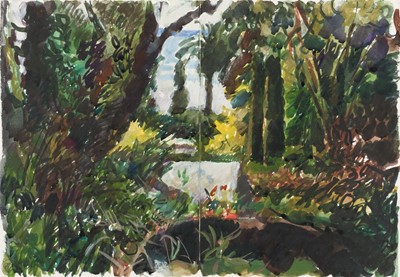 Lot 293 - Coker (Peter, 1926-2004). Spiky Plants, Clos du Pyronnet, circa 1980