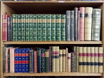 Lot 390 - Antiquarian. A collection of mostly 19th Century literature in modern leather bindings