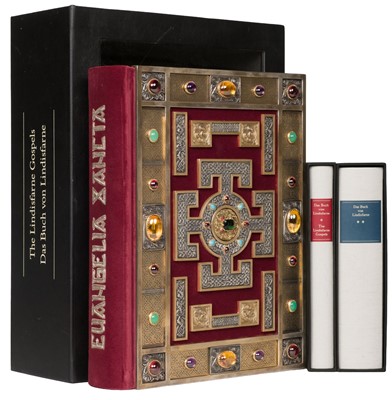 Lot 350 - The Lindisfarne Gospels. Facsimile edition of Cotton MS Nero D.IV in the British Library, 2002-2003