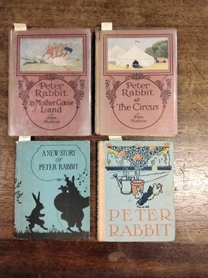 Lot 25 - Potter (Beatrix). The Tale of Peter Rabbit, 1st pirated American edition, 1904